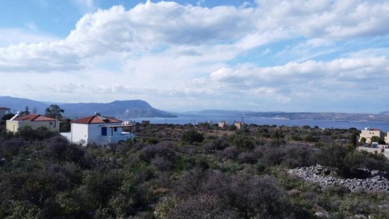 Kokkino Chorio Kreta, Kokkino Chorio: Grundstück in ruhiger Lage mit Meerblick zu verkaufen Grundstück kaufen